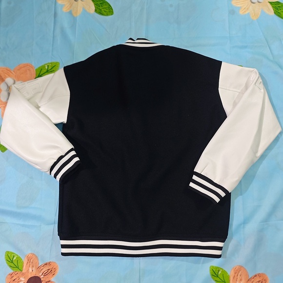 Givenchy Wool and Leather Bomb Jacket - Picture 9 of 10